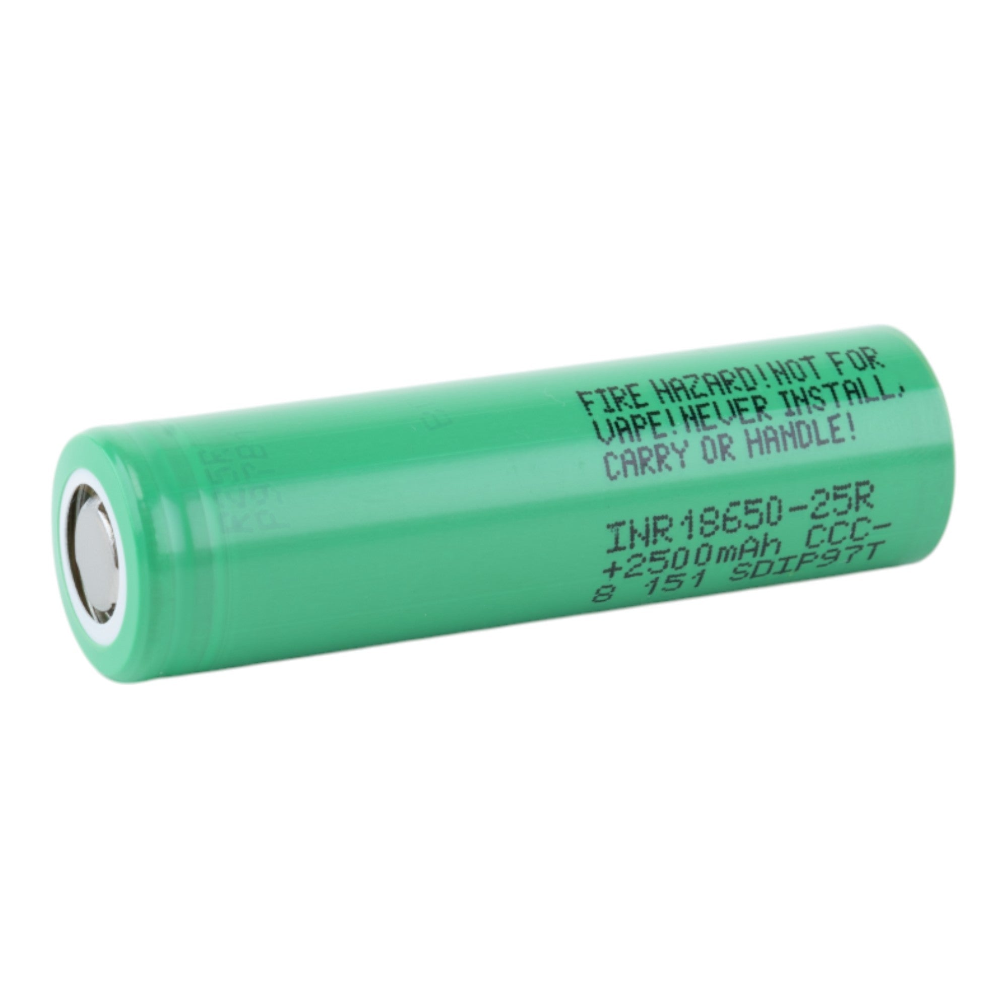Samsung INR18650-25R 2500mAh 20A High-Drain NMC Cell