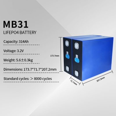 EVE LF314 314Ah 3.2V LiFePO4 Prismatic Cell